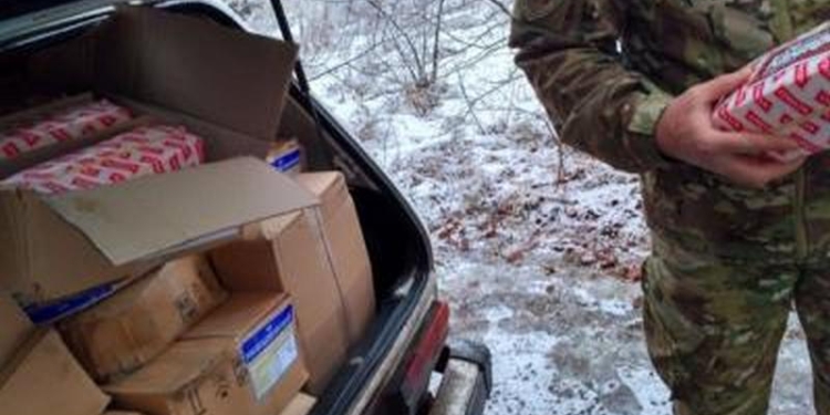 На оккупированную Луганщину пытались провезти сыра на 100 тыс.грн. – пограничники не дали