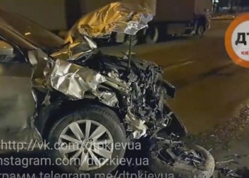 «Пьяное» ДТП в Киеве: есть пострадавшие