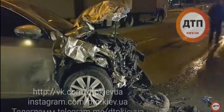 «Пьяное» ДТП в Киеве: есть пострадавшие