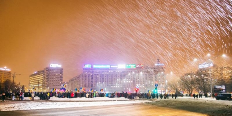 В Румынии продолжились массовые протесты