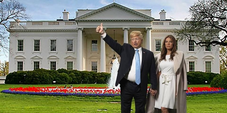 Уже работает. У жены Трампа появился двойник