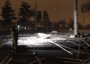 Взрыв в Донецке произошел рядом с тем местом, откуда Грады бьют по Авдеевке