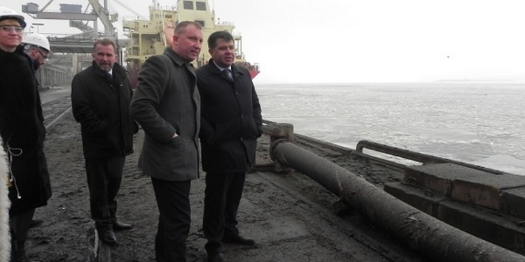 В Николаевском морском порту побывал новый глава АПМУ