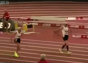 Такой бы старости да нашим ветеранам. В США ветеран второй мировой победил в забеге