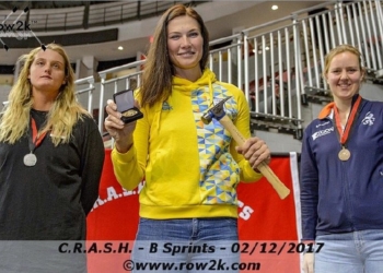 Николаевская гребчиха Елена Буряк стала чемпионкой мира по гребле на эргометрах