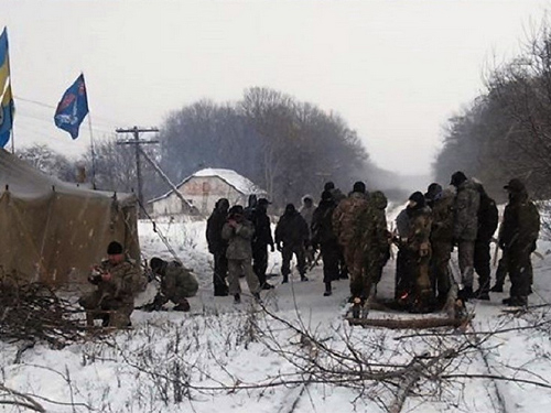 Против ветеранов АТО, участников блокады торговли с ОРДЛО, полиция применила газ и дубинки