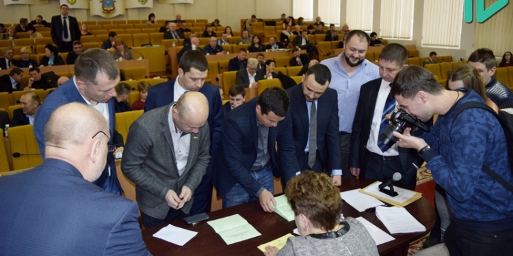 Заместители главы Николаевского облсовета избраны