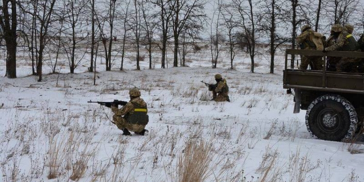 Десантники из николаевской 79-ой бригады успешно нейтрализовали ДРГ условного противника на учениях