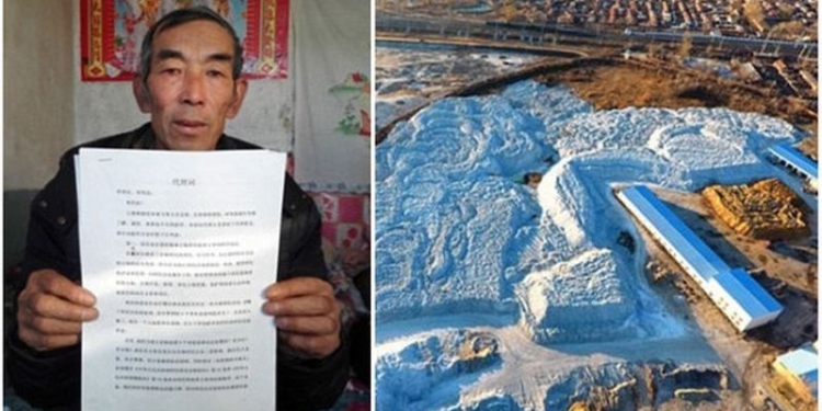 Китайский фермер 16 лет изучал право, чтобы засудить химзавод, отравляющий его землю