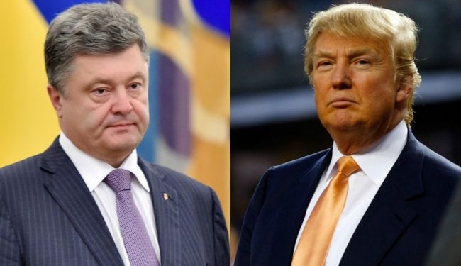 Порошенко и Трамп обсудили ситуацию на Донбассе и дальнейшее сотрудничество