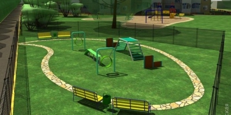 В Одессе начнут строить специальные площадки для выгула собак