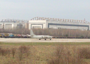 Первый полет  нового самолета Ан-132