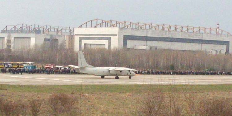 Первый полет  нового самолета Ан-132