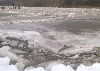 Лед тронулся: в Первомайском районе такого ледохода не видели 25 лет