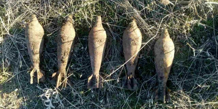 За вчерашний день в Николаевской области уничтожили 6 взрывоопасных находок