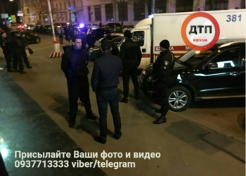 Вечерняя стрельба в центре Киева: один человек тяжело ранен