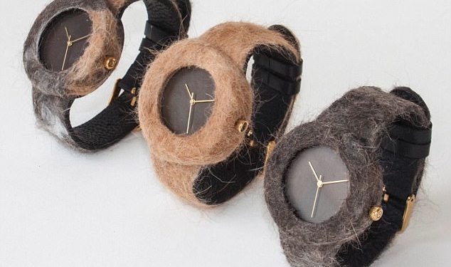 Первоапрельская шутка или действительно новый продукт? Компания в США предлагает изготовить часы из шерсти вашего домашнего любимца