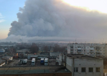 В Балаклее разрушен молокозавод, сгорело несколько домов