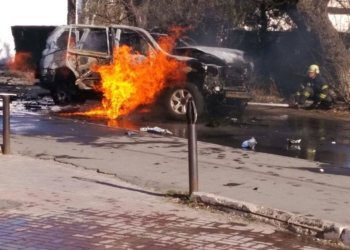 В Мариуполе взорвали машину начальника контрразведки СБУ