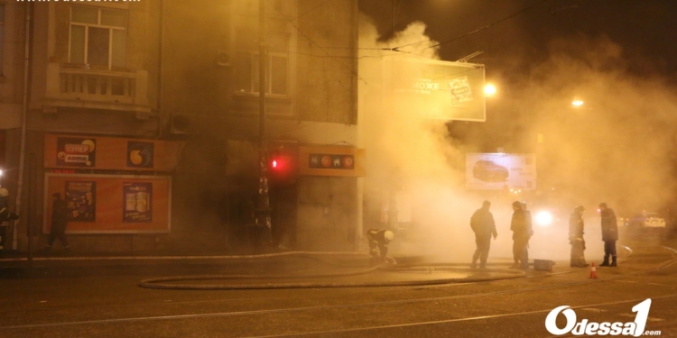 В Одессе сожгли подпольное казино – забросали коктейлями Молотова