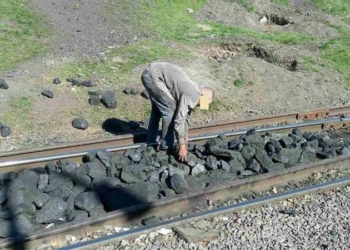 То была соя, теперь уголь: в Николаеве снова кража из вагонов