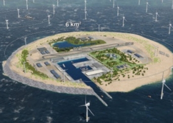 Вернемся к ветрякам: в Северном море появится остров-хаб