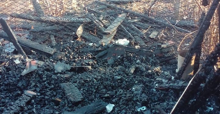 Пожар в Варваровке – горела хозпостройка