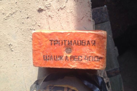 Житель Витовского района «случайно» привез с Востока страны тротиловую шашку