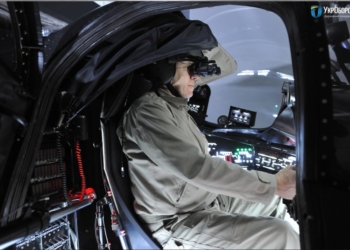 Как в полете. В Украине открыли уникальный центр подготовки пилотов вертолетов с компьютерным тренажером