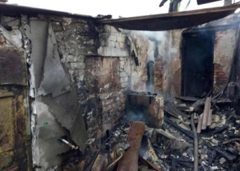 На Николаевщине горело сразу 3 постройки – жилой дом и хозздания