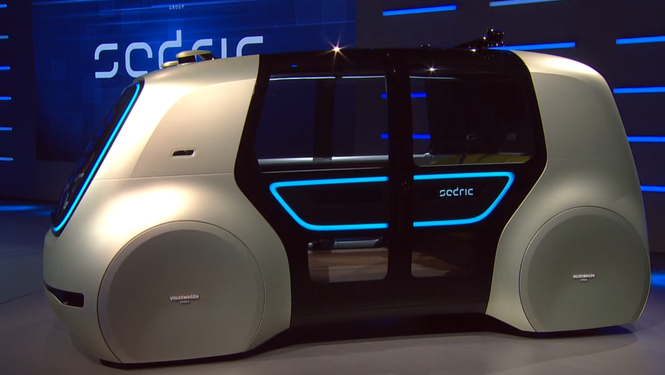 Фантастика! Volkswagen показал в Женеве свой беспилотник