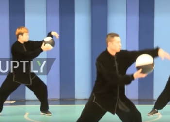 Баскетбол кунг-фу. Новое изобретение китайцев