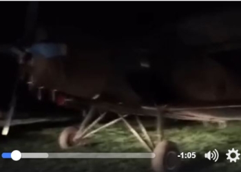 У границы с Молдовой пограничники нашли ничейный Ан-2