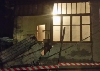 В Одессе ночью обрушилась часть жилого дома