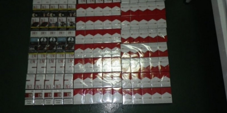 На тунисском судне в Николаев тайно «пришли» сигареты «LM» и «Mallboro»