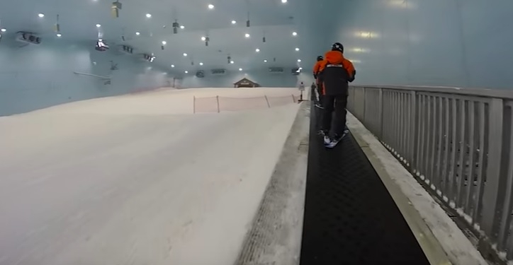 Снег в Африке. В Египте открылся горнолыжный парк