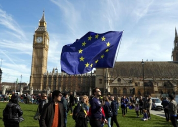 В Лондоне британцы митингуют против Brexit