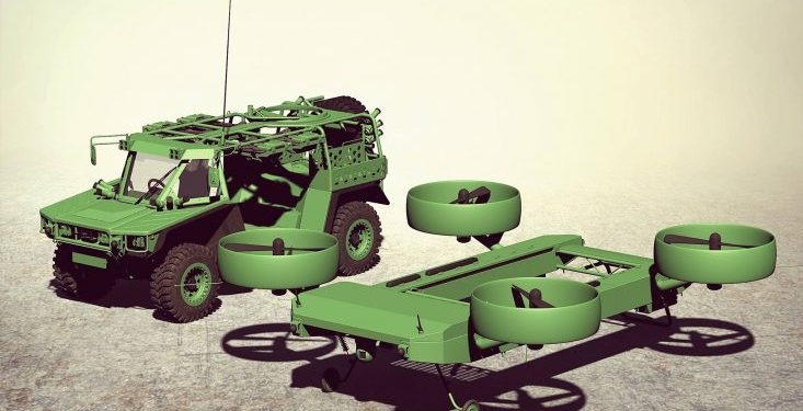 Летающий бронеавтомобиль для спецопераций создадут в Украине