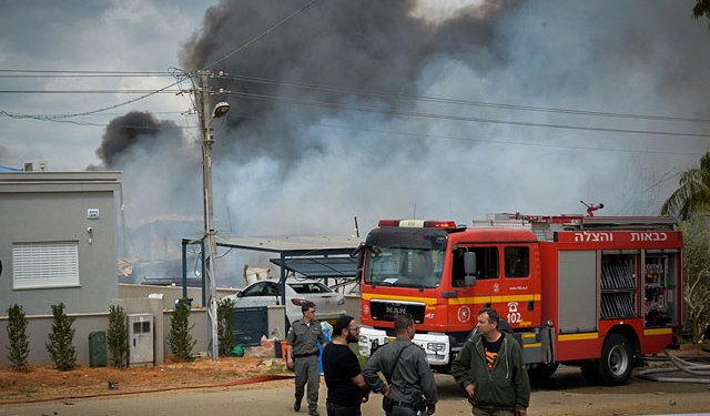 В Израиле пожар на складе фейерверков. Двое погибли, пострадавшие госпитализированы