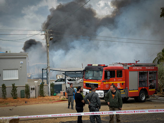 В Израиле пожар на складе фейерверков. Двое погибли, пострадавшие госпитализированы 3