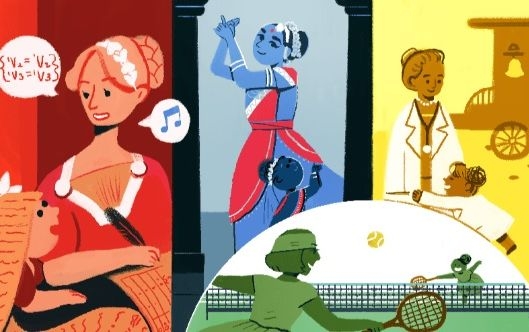 Мама может.  Google поздравил женщин с 8 Марта