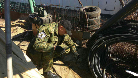 В Николаеве частный двор возле старого вокзала забросали боевыми гранатами