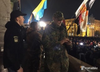 Эхо разгона блокады. В Киеве митинг в поддержку блокадников, планируют поход к Администрации президента