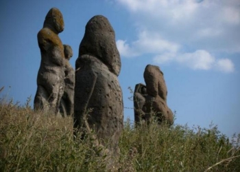 Тракторист нашел уникальную скифскую бабу: таких в мире только три