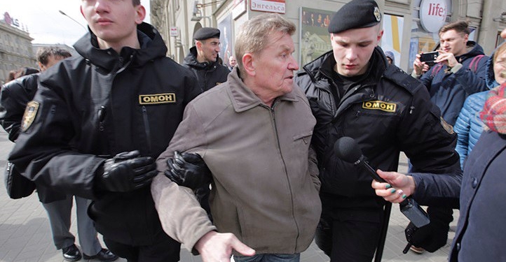 В Минске сегодня снова протестовали и задерживали