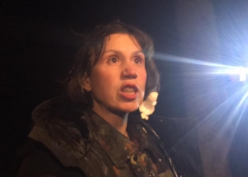 В память о муже. Нардепа Татьяну Черновол блокадники забросали яйцами