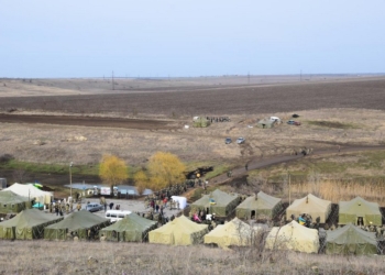 Более 700 человек прининяли участие в учениях подразделений территориальной обороны на Николаевщине