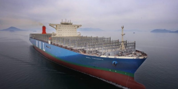 Корейцы построили самый большой в мире контейнеровоз