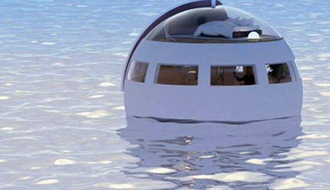 Капсула на воде. В Японии построят самый маленький отель в мире