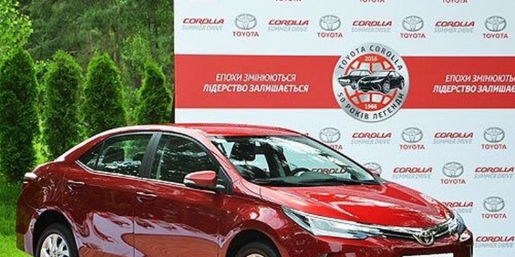 Toyota Corolla – самый продаваемый автомобиль в мире